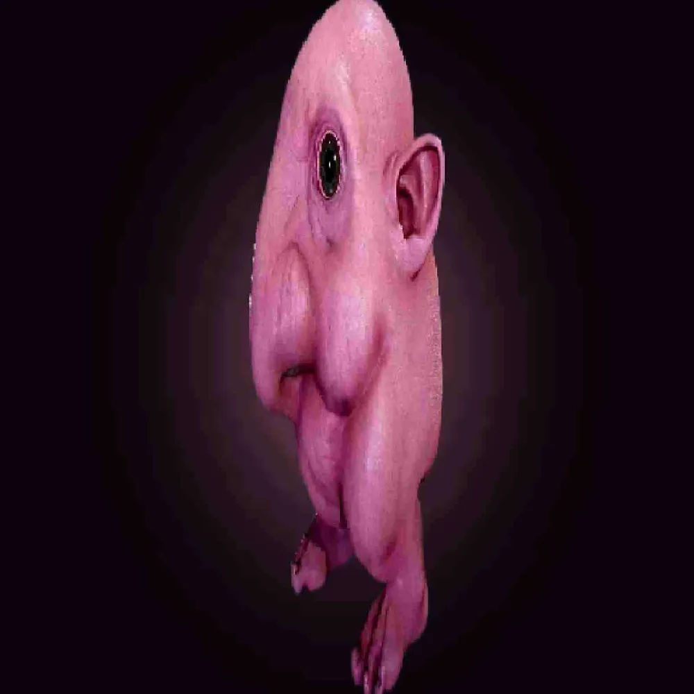 The creature stretched very tall
